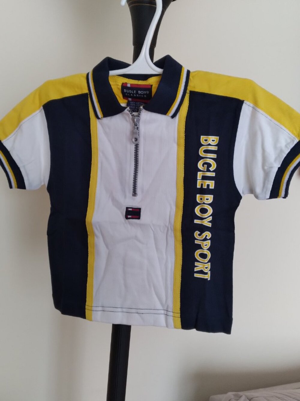 Comfortable Natural Cotton Top, Bugle Boy, Size - 18 M